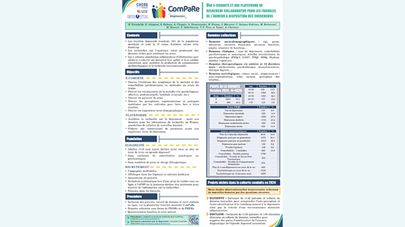 ComPaRe Dépression : plateforme de recherche collaborative ouverte aux laboratoires français