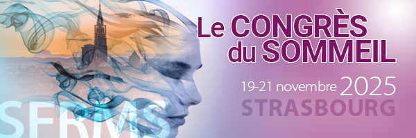 Bandeau Congrès du Sommeil 2025
