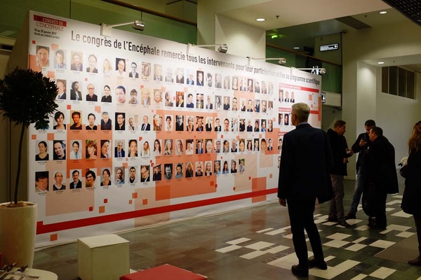 Mur des orateurs - 15e Congrès de l'Encéphale