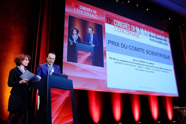 Remise des prix du 15e Congrès de l'Encéphale