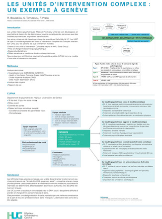 Les unités d'intervention complexe